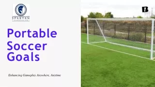 Portable Soccer Goals