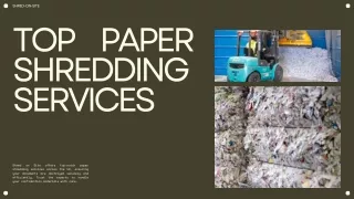 Secure Shredding in London: Protect Your Documents