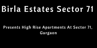 Birla Sector 71 E-Brochure