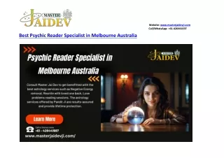 Best Psychic Reader Specialist in Melbourne Australia