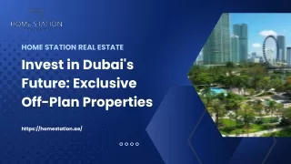 Future-Proof Your Portfolio: Invest in Dubai Off-Plan