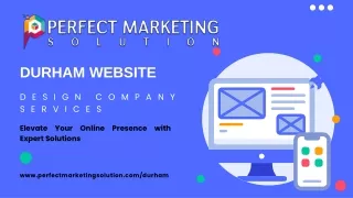 Durham Website Design Company Services