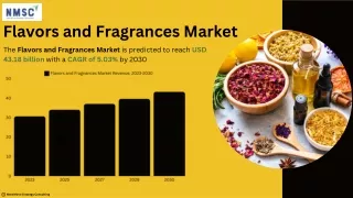 Flavors and Fragrances Market: Future Outlook and Competitive Landscape