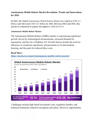 Autonomous Mobile Robots Market Revolution_ Trends and Innovations for 2024