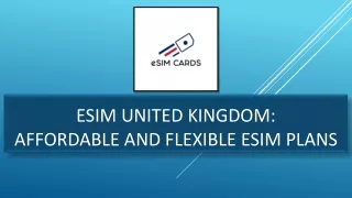 Shop The Most Reliable eSIM For the United Kingdom