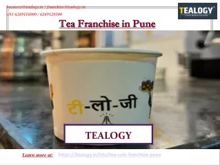 Tea Franchise in Pune