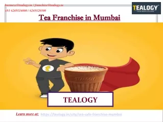 Tea Franchise in Mumbai