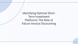 Take a Look at Falcon Invoice Discounting: The Finest Short-Term Option