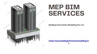 MEP BIM Services | Building Information Modelling