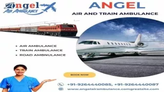 Book Air and Train Ambulance Services in Kolkata with the Finest Medical Support at a low cost