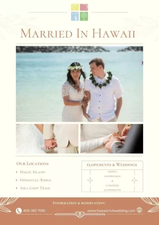 Married In Hawaii