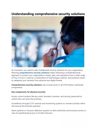 Mackins Security Ltd: Comprehensive Security Solutions for a Safer Future