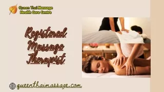 Registered Massage Therapist: Enhancing Your Wellness Journey