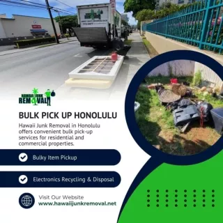 Bulk Pick Up Honolulu