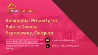Residential Property for Sale in Dwarka Expressway, Gurgaon