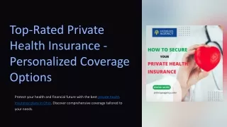 Top-Rated Private Health Insurance - Personalized Coverage Options