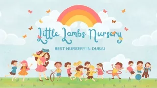 Discover the Best Nursery in Dubai