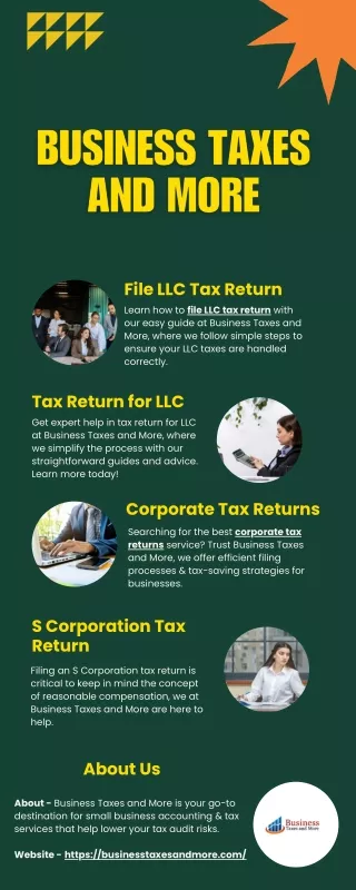 File LLC Tax Return