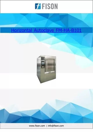 Horizontal Autoclave 600 L