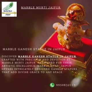 Marble Ganesh Statue in Jaipur – Marble Murti Jaipur