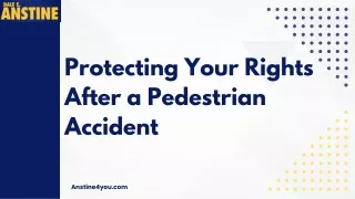 Introduction Protecting Your Rights After a Pedestrian Accident