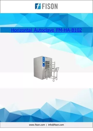 Horizontal Autoclave 500 L