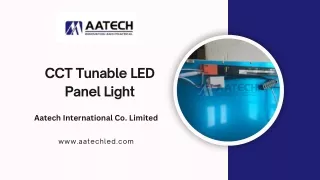 CCT Tunable LED Panel Light