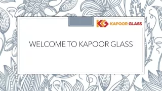 Optima Solution- Kapoor Glass