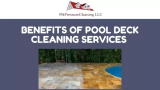 Enhance Your Pool Area with Top-Notch Pool Deck Cleaning