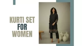 7 Key Steps For Online Kurti Set Shopping