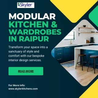 Modular Kitchen & Wardrobes in Raipur 17