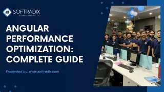 Angular Performance Optimization A Complete Guide Softradix