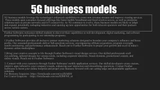 5G business models