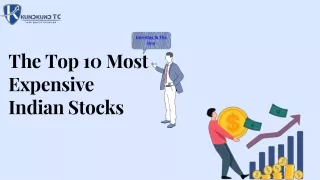 The Top 10 Most Expensive Indian Stocks