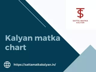 How to Use the Kalyan Matka Chart for Winning Strategies