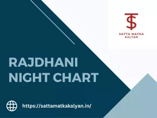 Analyzing the Rajdhani Night Chart for Winning Strategies