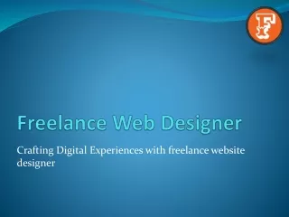 The Best Freelancer web developer in Delhi.