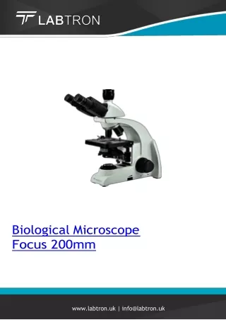 Biological-Microscope focus 200mm