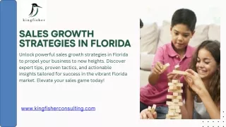 Kingfisher Growth Strategies: Sales Growth Strategies in Florida