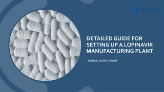Setting Up a Lopinavir Manufacturing Unit PDF