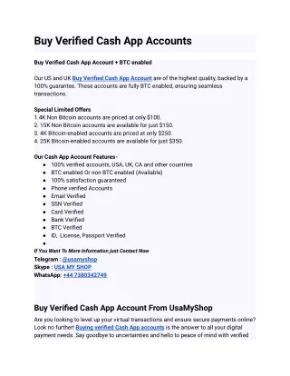 Easily You Do Buy Verified Cash App Account in 2024