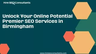 SEO Services in Birmingham