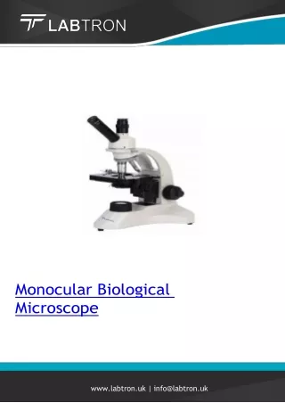 Monoculor Biological-Microscope