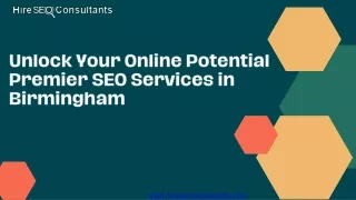 SEO Services in Birmingham