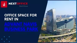 Office Space For Rent in Advant Navis Business Park By NextOffice