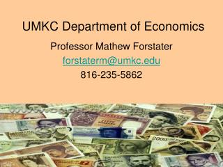 UMKC Department of Economics
