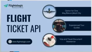 Flight Ticket API | Flight APi Integration