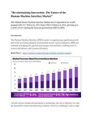 _Revolutionizing Interaction_ The Future of the Human-Machine Interface Market_