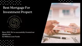 Best Mortgage For Investment Property