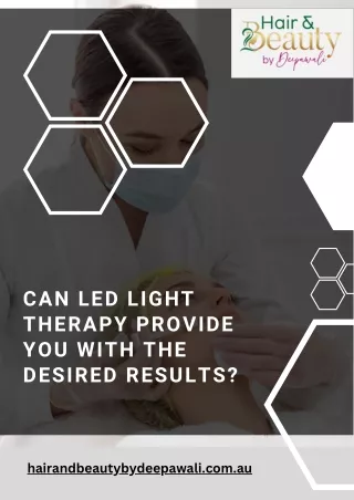 Can Led Light Therapy Provide You with the Desired Results?